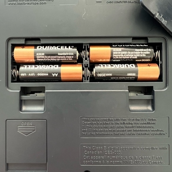 Casio HR-170RC reprint and check calculator - Picture 4 of 4